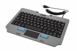 GJOHNSON Gamber-Johnson 7160-1449-00 teclado para móvil QWERTY Inglés de EE. UU. USB Negro, Gris 