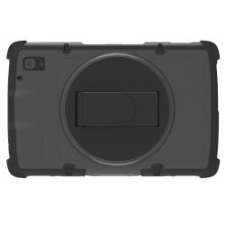 GJOHNSON InfoCase FM-SNP-ET4X10-RHS funda para tablet 25,4 cm [10"] Negro, Transparente 