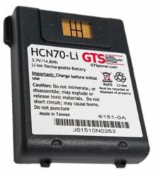 GTS HCN70-LI pieza de repuesto para ordenador de bolsillo tipo PDA Batería 