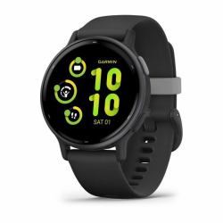 Garmin Vivoactive 5 3,05 cm [1.2"] AMOLED 42 mm Digital 390 x 390 Pixeles Pantalla táctil Negro Wifi GPS [satélite] 
