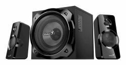 Genius Computer Technology Genius SW-2.1 1850BT De 2 vías Negro Inalámbrico y alámbrico 50 W 