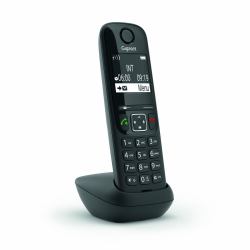 Gigaset AS690HX Teléfono DECT/analógico Identificador de llamadas Negro  - versión extranjera