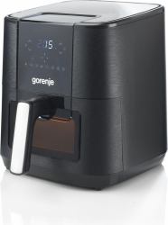 Gorenje AF1350DWB Sencillo 5,4 L Independiente 1350 W Freidora de aire caliente Negro 