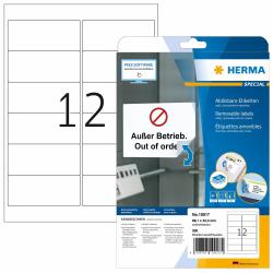 HERMA 10017 etiqueta para dirección Blanco 