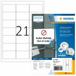 HERMA 10301 etiqueta para dirección Blanco 