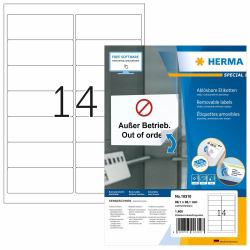 HERMA 10310 etiqueta para dirección Blanco 