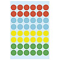 HERMA Multi-purpose labels ø 12 mm colours assorted 240 pcs. etiqueta autoadhesiva 