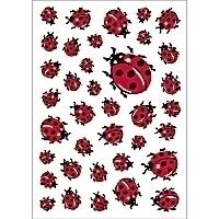 HERMA DECOR stickers ladybirds 3 sheets etiqueta autoadhesiva 