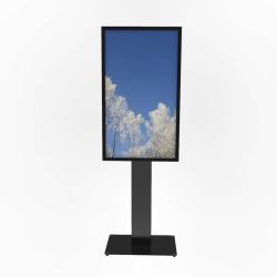 HI-ND FS5512-5001-02 Floorstand QM55R Black 