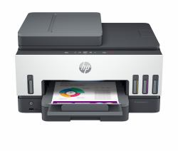 HP Smart Tank 7605 Inalámbrico All-in-One Color Impresora, Impresión a doble cara; Copiadora y escáner 