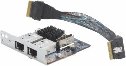 HP Dual Port 10GBase-T NIC Module G2 tarjeta y adaptador de interfaz 