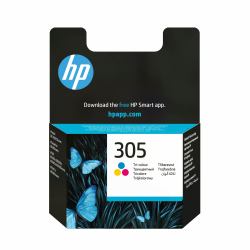 HP Cartucho de tinta Original 305 tricolor 
