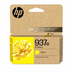 HP Cartucho de Tinta Original EvoMore 937e amarilla 