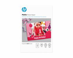 HP Papel fotográfico Matte, 180 g/m2, 10 x 15 cm [101 x 152 mm], 25 hojas 