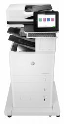 HP LaserJet Enterprise Flow LaserJet Enterprise M635z Multifunction Blanco y negro Impresora, Solo Ethernet; Fotocopiadora, escáner 