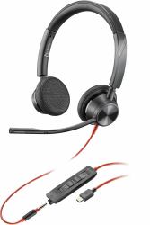 HP POLY BW 3325 USB-C HS +3.5MMP + - +USB-C/A