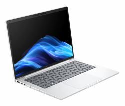 HP EliteBook 8 G1i Notebook AI - AI PC - Intel Core Ultra 5 - 225U / up to 4.8 GHz - Win 11 Pro - Intel Arc Graphics - 16 GB RAM - 512 GB SSD NVMe - 14" IPS 1920 x 1200 - Wi-Fi 6E, Bluetooth - glacier silver aluminium - kbd: UK - with HP Wolf Pro Security Edition [1 year] - Versión UK