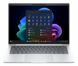HP EliteBook 8 G1a Next Gen Notebook - Copilot+ PC - 169-degree hinge design - AMD Ryzen AI 7 - 350 / up to 5 GHz - Win 11 Pro - Radeon 860M - 24 GB RAM - 512 GB SSD NVMe - 14" IPS 1920 x 1200 - Wi-Fi 6E, Bluetooth - glacier silver - kbd: UK - with HP Wolf Pro Security Edition [1 year] - Versión UK