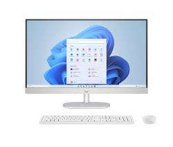 HP 27-cr0000na AMD Ryzen 7 7730U 16GB RAM 512GB SSD 27" Windows 11 Home All-in-One PC - White - BM5L9EA#ABU - Versión UK