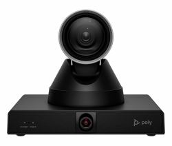 HP Poly Cámara inteligente Poly Studio E60 4K con zoom óptico de 12 aumentos y MPTZ 