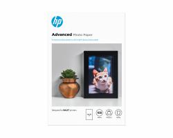 HP Papel fotográfico Advanced, brillante, 250 g/m2, 10 x 15 cm [101 x 152 mm], 100 hojas 
