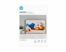 HP Papel fotográfico Advances, brillante, 250 g/m2, A3 [297 x 420 mm], 20 hojas 