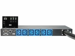 HPE 32A 3 Phase Intl Core Only Intelligent Modular PDU unidad de distribución de energía [PDU] 6 salidas AC Negro, Azul 