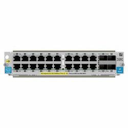 HPE 20-port 10/100/1000 PoE + 4-port mini-GBIC módulo conmutador de red Gigabit Ethernet 