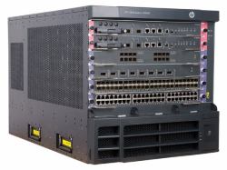 HPE 12504 AC chasis de red Negro 