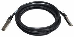 HPE Networking X242 40G QSFP+ to QSFP+ 5m Direct Attach Copper Cable 