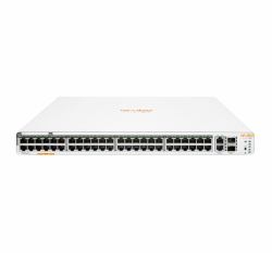 HPE Aruba Networking Aruba Instant On 1960 48G 40p Class4 8p Class6 PoE 2XGT 2SFP+ 600W Gestionado L2+ Gigabit Ethernet [10/100/1000] Energía sobre Ethernet [PoE] 1U Blanco 