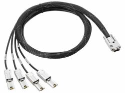 HPE Mini-SAS HD / Dual 2-lane Mini-SAS FO 2m 