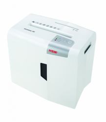 HSM X5 triturador de papel Corte en partículas 58 dB 22 cm Plata, Blanco 