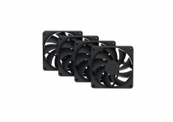HYTE FAN- -FA12-BB-4 sistema de refrigeración para ordenador Procesador Ventilador 12 cm Negro 4 pieza[s] 