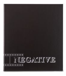 Hama Negative carpeta de cartón A4 Negro 