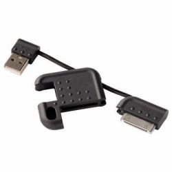 Hama 00109232 cable de teléfono móvil Negro USB A Apple 30-pin 