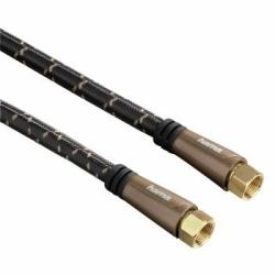 Hama 00122515 cable coaxial 1,5 m F Negro 