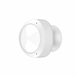 Hama | Sensor de Movimiento con Luz [Vigilancia de habitaciones, Para Puertas y Ventanas, Conexión Wifi, Función de Alarma, Notificación en el Móvil] Color Blanco. 