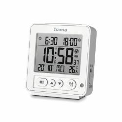 Hama 00185894 despertador Reloj despertador digital Blanco 