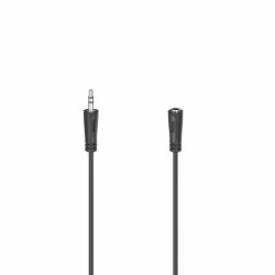 Hama 00205119 cable de audio 1,5 m 3,5mm Negro 