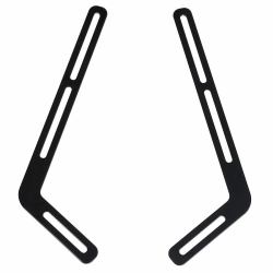 Hama 00220884 soporte de altavoz Soporte para TV Negro 