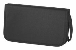 Hama 00011616 funda para discos ópticos 64 discos Negro 