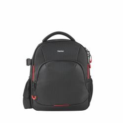 Hama Ohio Mochila Negro, Rojo 