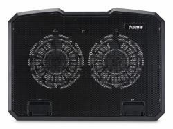 Hama Black Metal almohadilla fría 39,6 cm [15.6"] Negro 