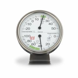 Hama Tahiti Interior Sensor de temperatura y humedad Termómetro universal analógico 