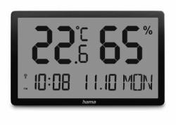 Hama 00222232 estación meteorológica digital Negro Batería 