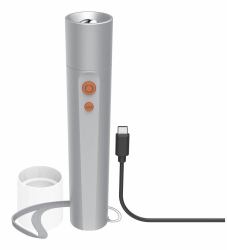 Hama FL350-C Plata Linterna de mano LED 