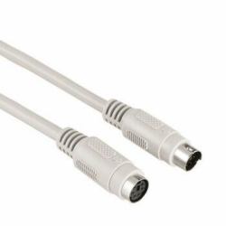 Hama Ext. Cable PS/2 Mouse, 2m cable ps/2 Gris 