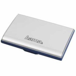 Hama Fancy Card Case CF funda para tarjeta de memoria Plata 