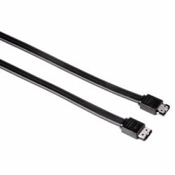 Hama eSATA II Data Cable, 0,90 m cable de SATA Negro 